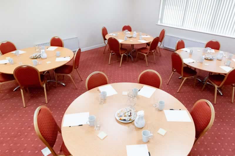 Conference Room Cabaret Style, Room Hire, Brighouse Junction 25, M62