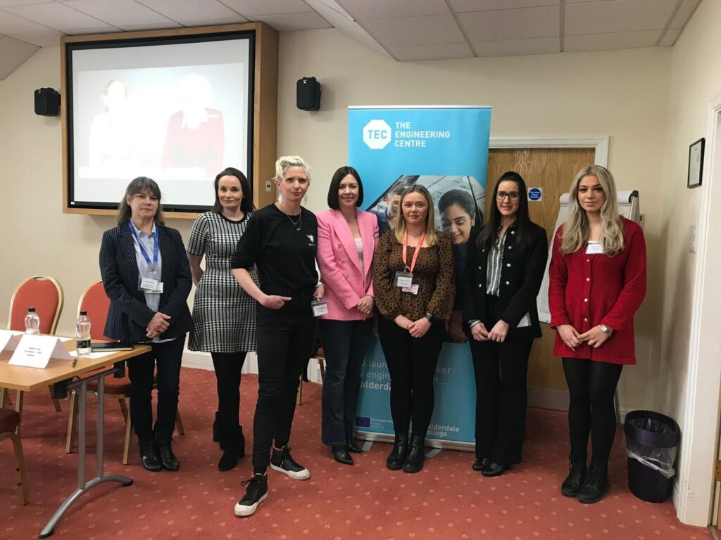 Women in Engineering Day hosted by Calderdale College 2021 at West Yorkshire Manufacturing Services in Brighouse, Junction 25 M62
